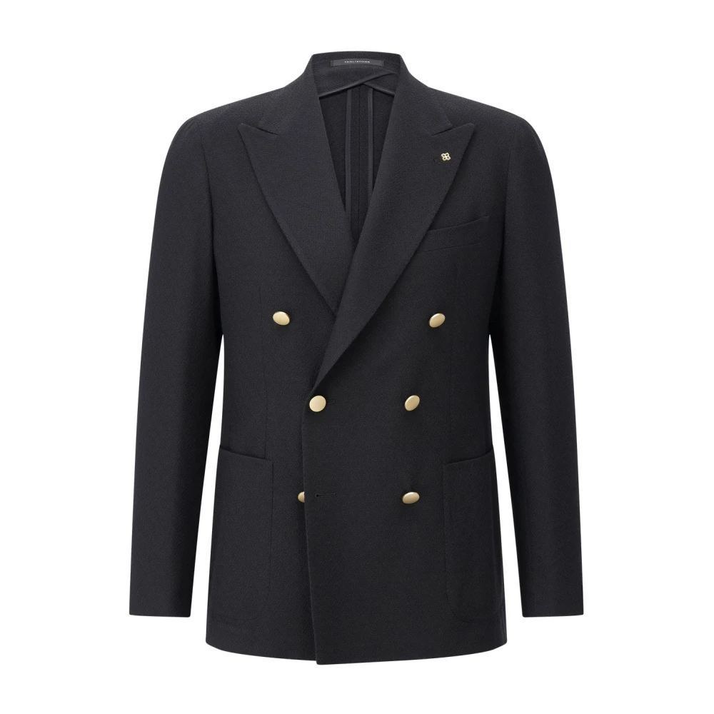 Tagliatore Herren Schwarz Jacken, K, 3XLgröße: