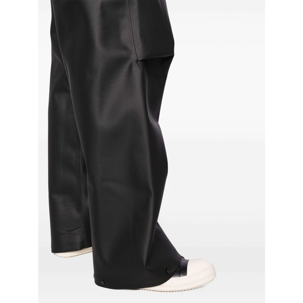 Fear Of God Zwarte Wijde Plooi Broek Black Heren