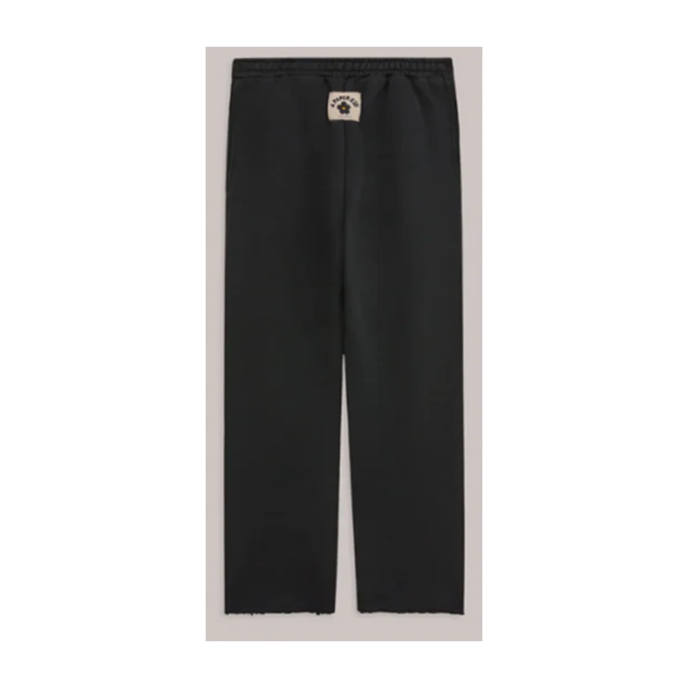 A Paper Kid Zwarte Oversized Sweatpants Black Heren