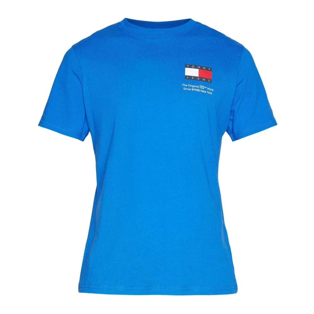 Tommy Jeans Slim Fit Essential T-Shirt Blue Heren