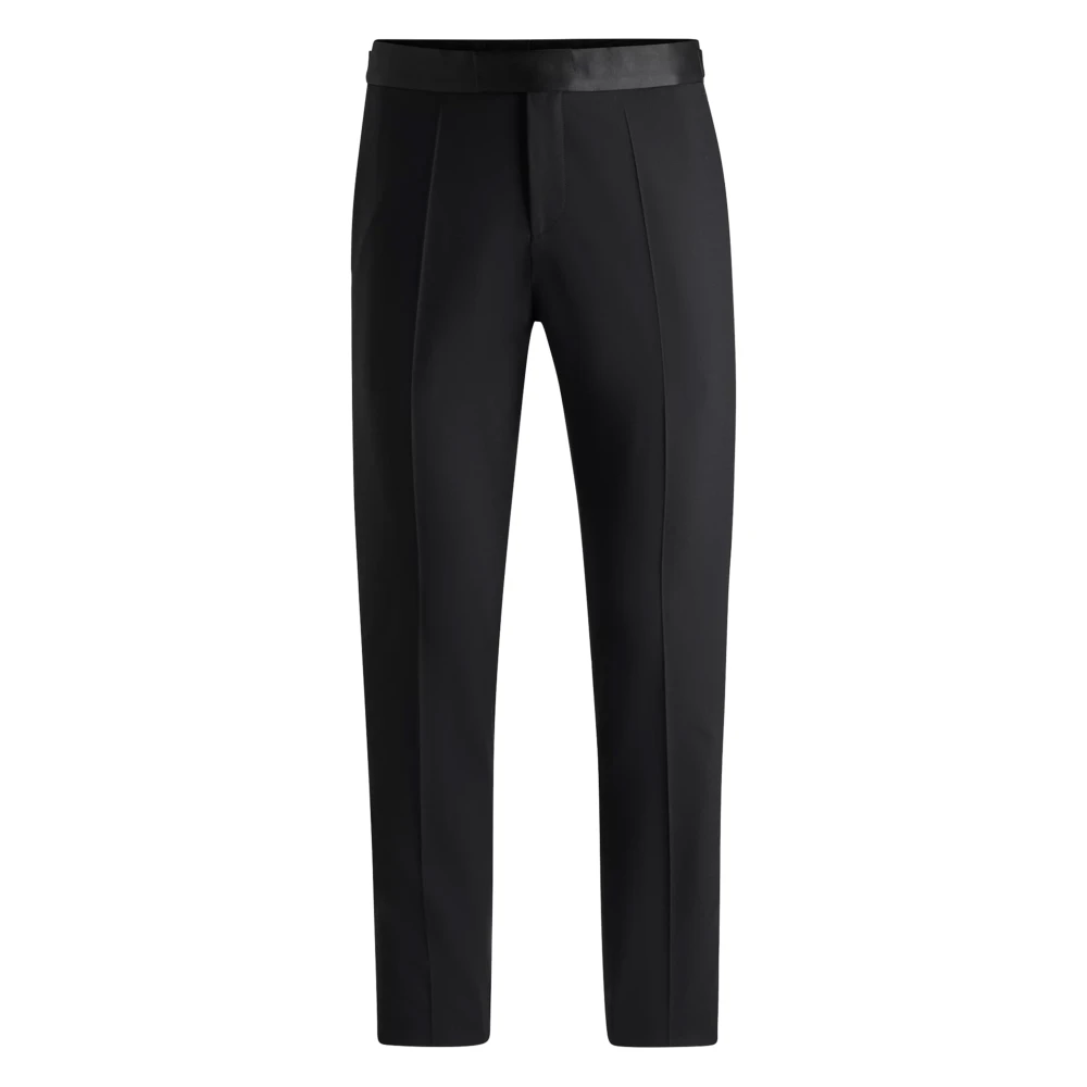Hugo Boss Zwarte Casual Broek Black Heren