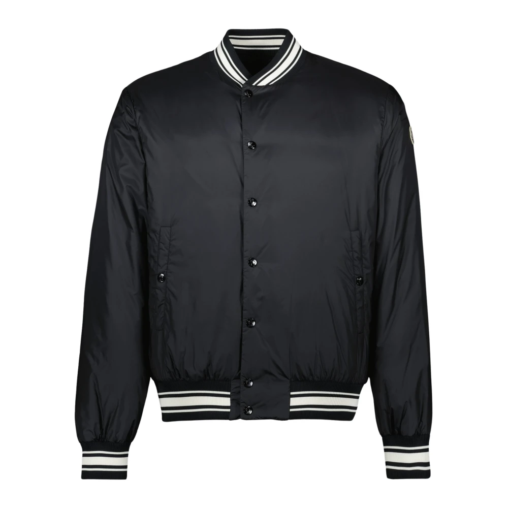 Moncler Black Bouchet Reversible Bomber - Male - Bomber Jackets - M - Jackets