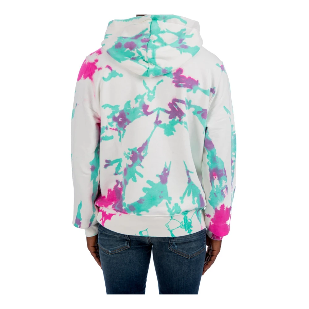 Amiri Tie-Dye Hoodie Sweatshirt met Logo Detail Multicolor Heren