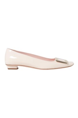 yellow-cream-ballet-flats
