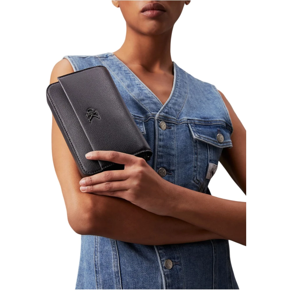 Calvin Klein Jeans Crossbody Tas Black Dames