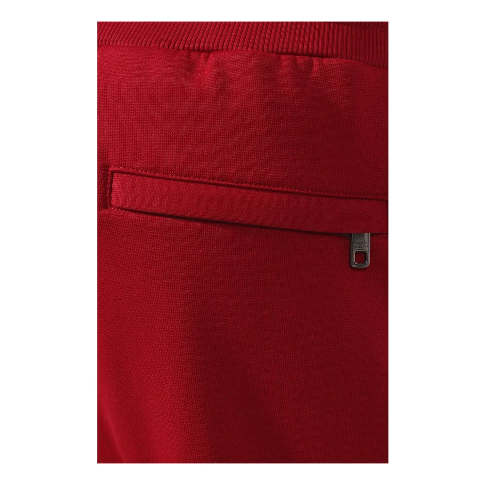 Dolce & Gabbana Jogging Style Broek met Bedrukt Logo Red Heren