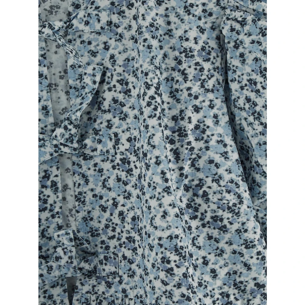 Ganni Damesmode Shirt Blue Dames