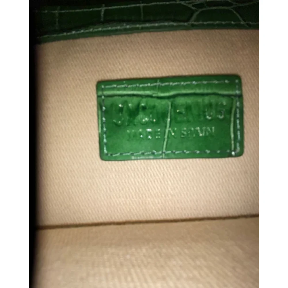 Jacquemus Pre-owned Leather handbags Green Dames