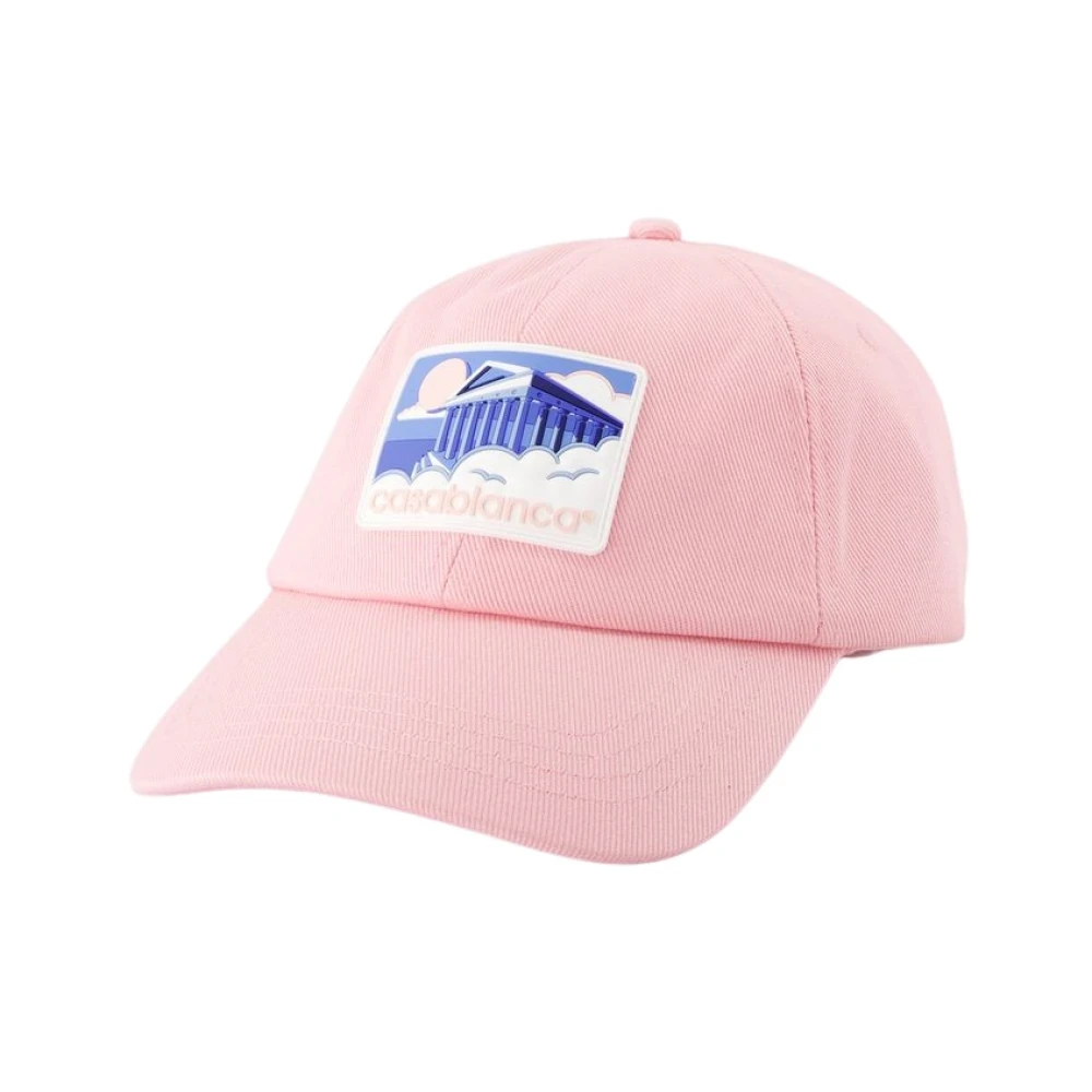 Casablanca Roze Katoenen Grieks Tempel Rubberen Dop Pink Unisex