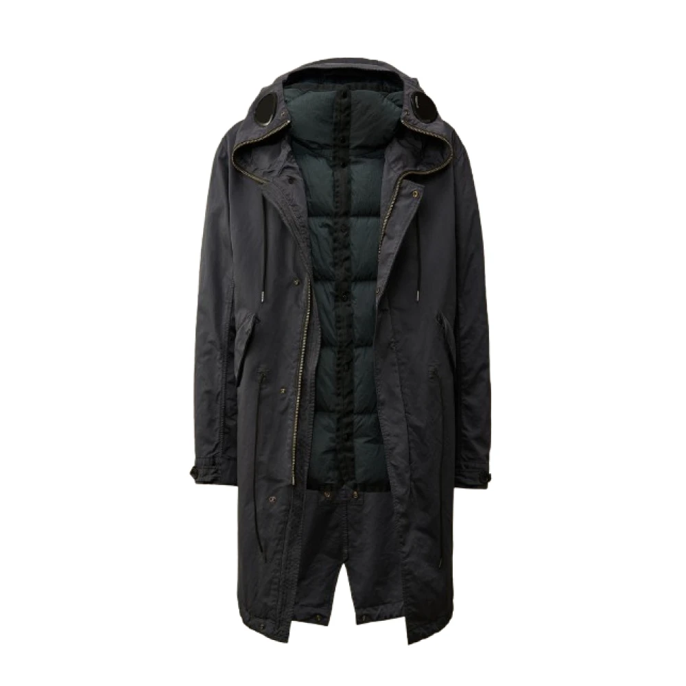 C.P. Company Explorer Parka Zwart Sand-L Black Heren