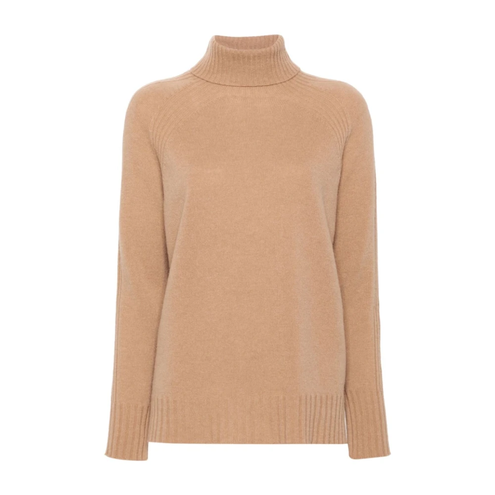 Twinset Sandy Brown Gebreide Top Brown Dames