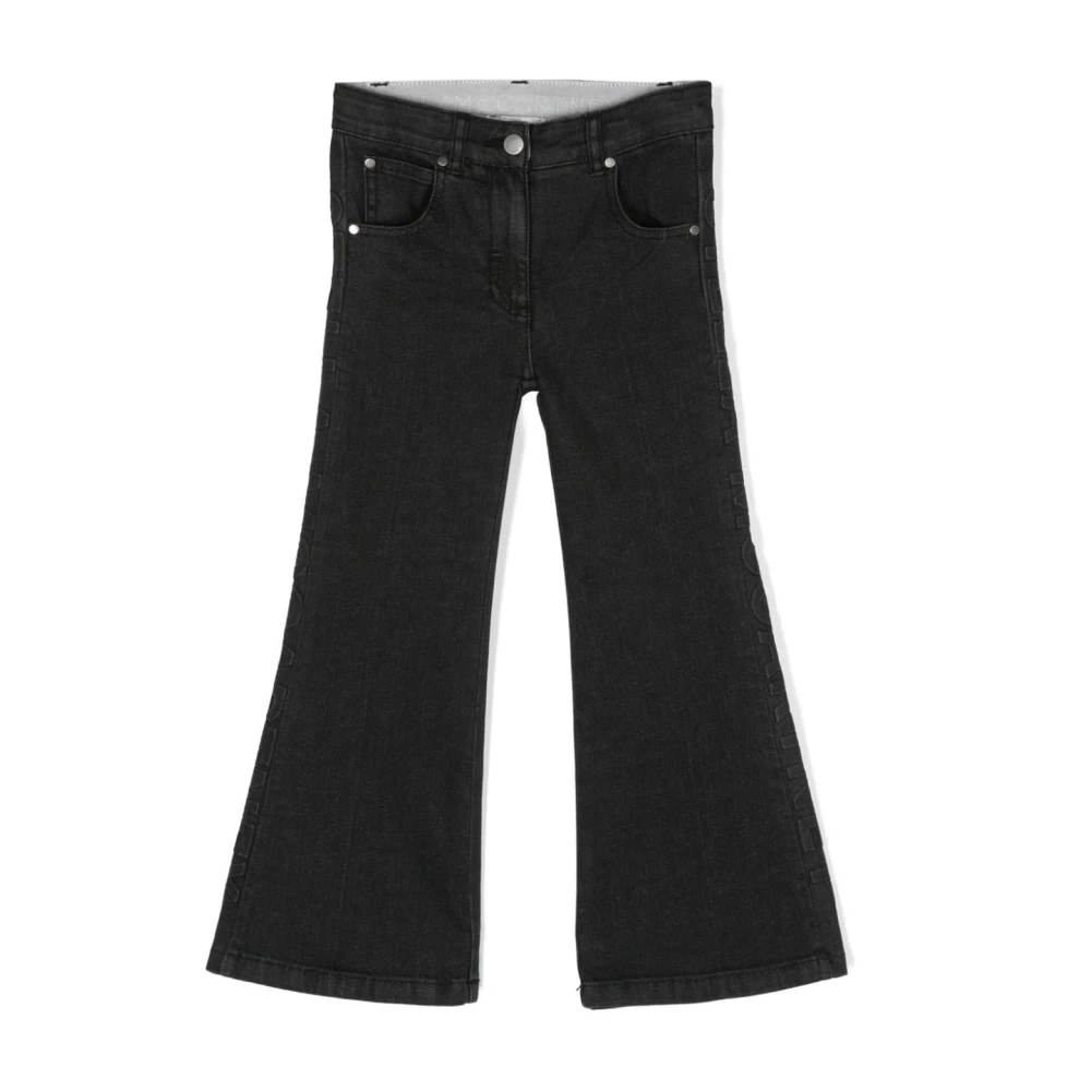Stella Mccartney Girls Black Trousers - Jeans - 6 Y - Kids