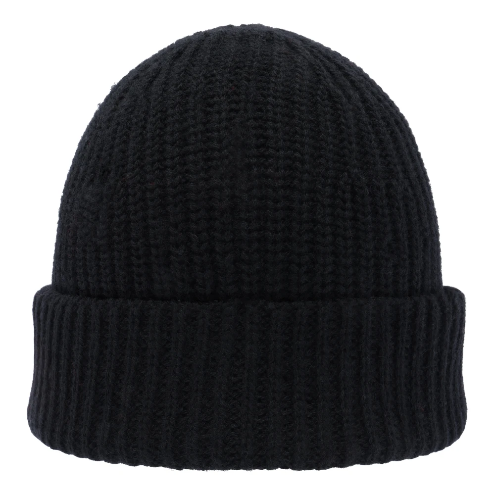 Emerson Renaldi Kashmir Svart Beanie Mössa Black, Dam