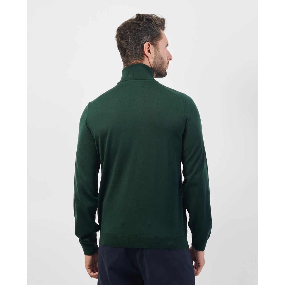 Boss Groene Slim Fit Trui Green Heren