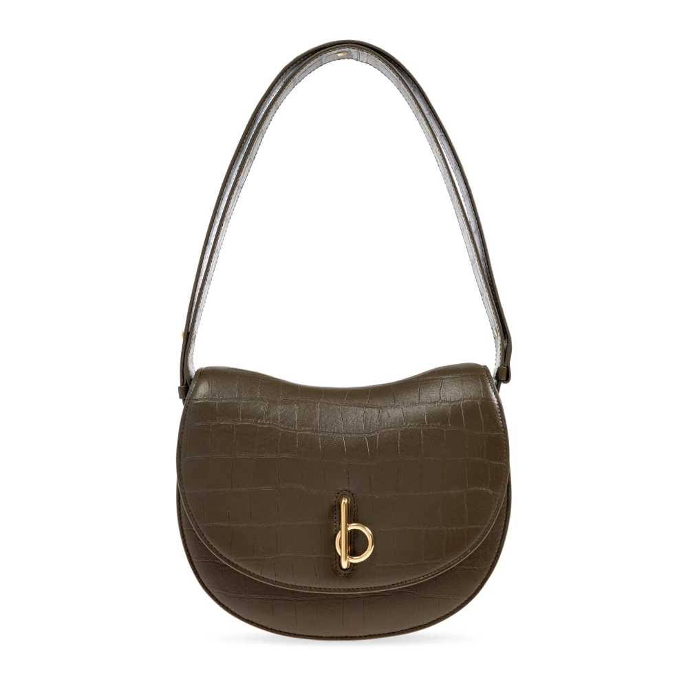 Burberry Schoudertas Rocking Horse Medium Green Dames