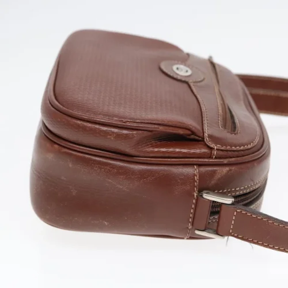 Gucci Vintage Pre-owned Leather gucci-bags Brown Dames