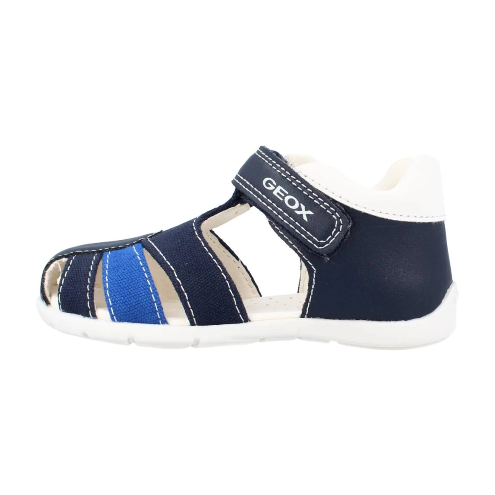 Geox Bekväma Stiliga Pojke Sandaler Blue, Pojke