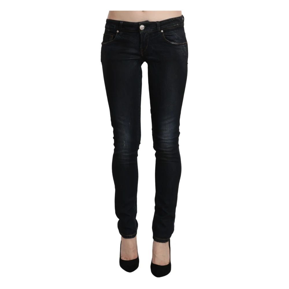 Acht Blue Washed Low Waist Skinny Denim Slim Trouser - W26 - Image 2