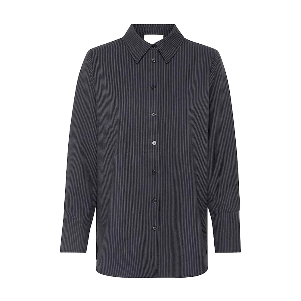 My Essential Wardrobe VittaMW Shirt Blue Dames