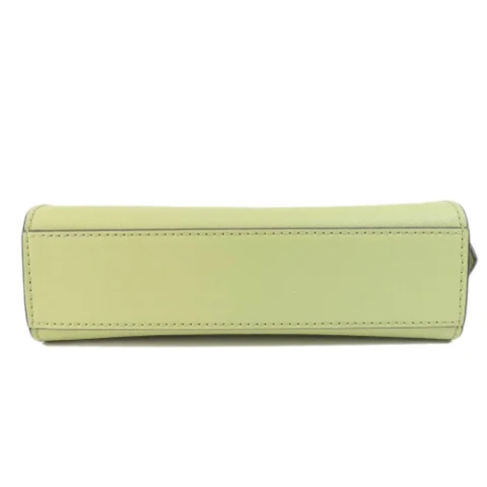 Michael Kors Pre-owned Leather shoulder-bags Green Dames