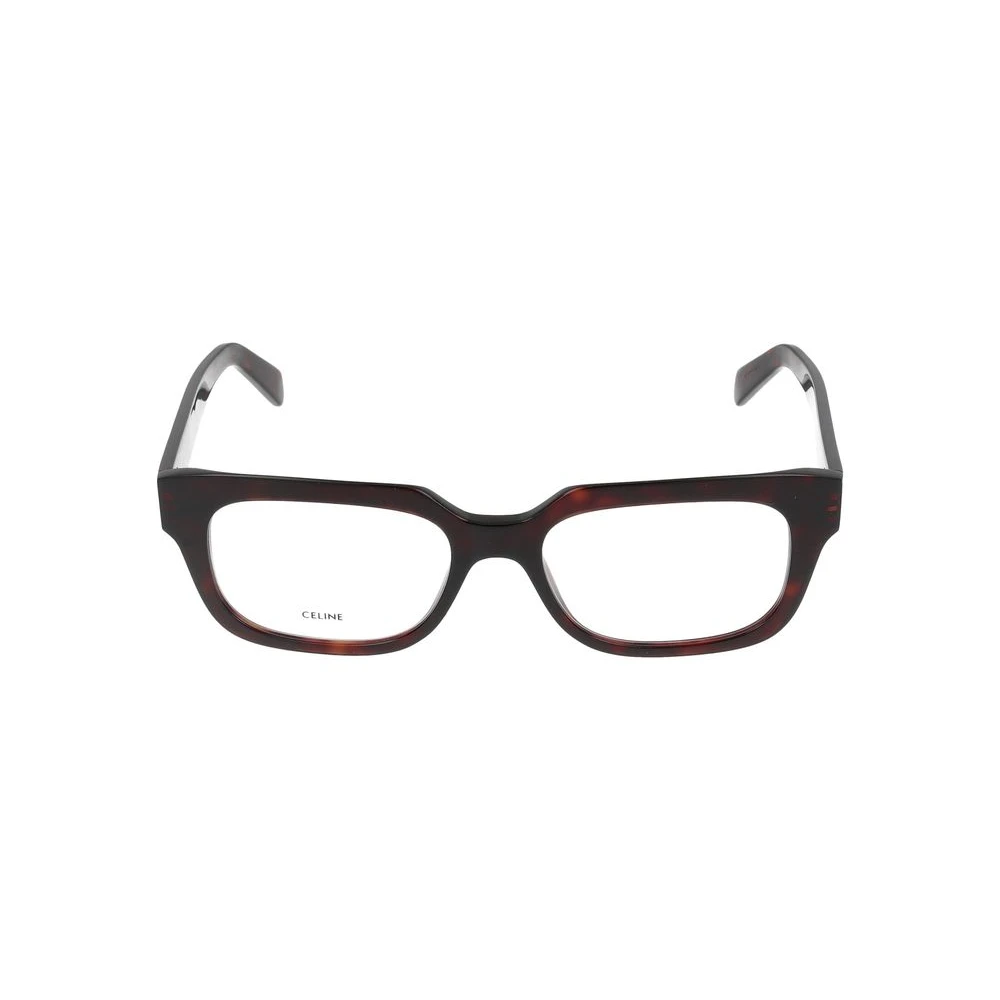 Celine Glasses, Unisex, 53 Mm, 3 Dots Hd Frame Brown