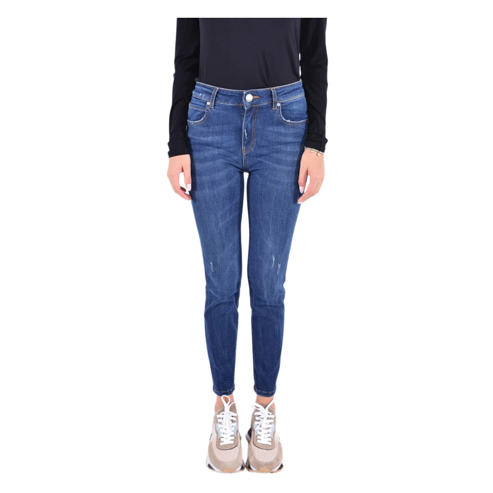 Pinko Skinny Jeans Sabrina Blue Dames