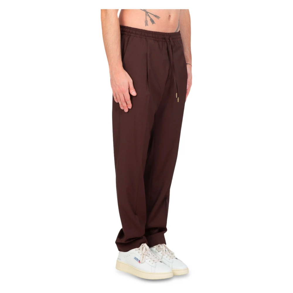 Briglia Elastische taillebroek voor Wimbledon Brown Heren