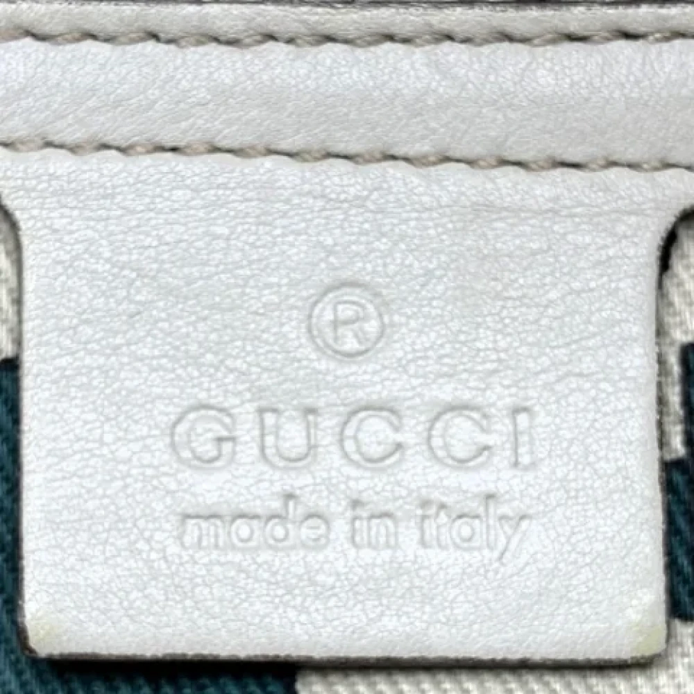 Gucci Vintage Pre-owned Leather gucci-bags White Dames