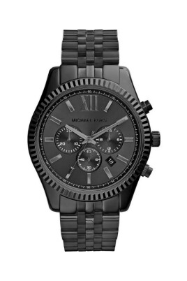 montre-homme-en-acier-inoxydable-noir