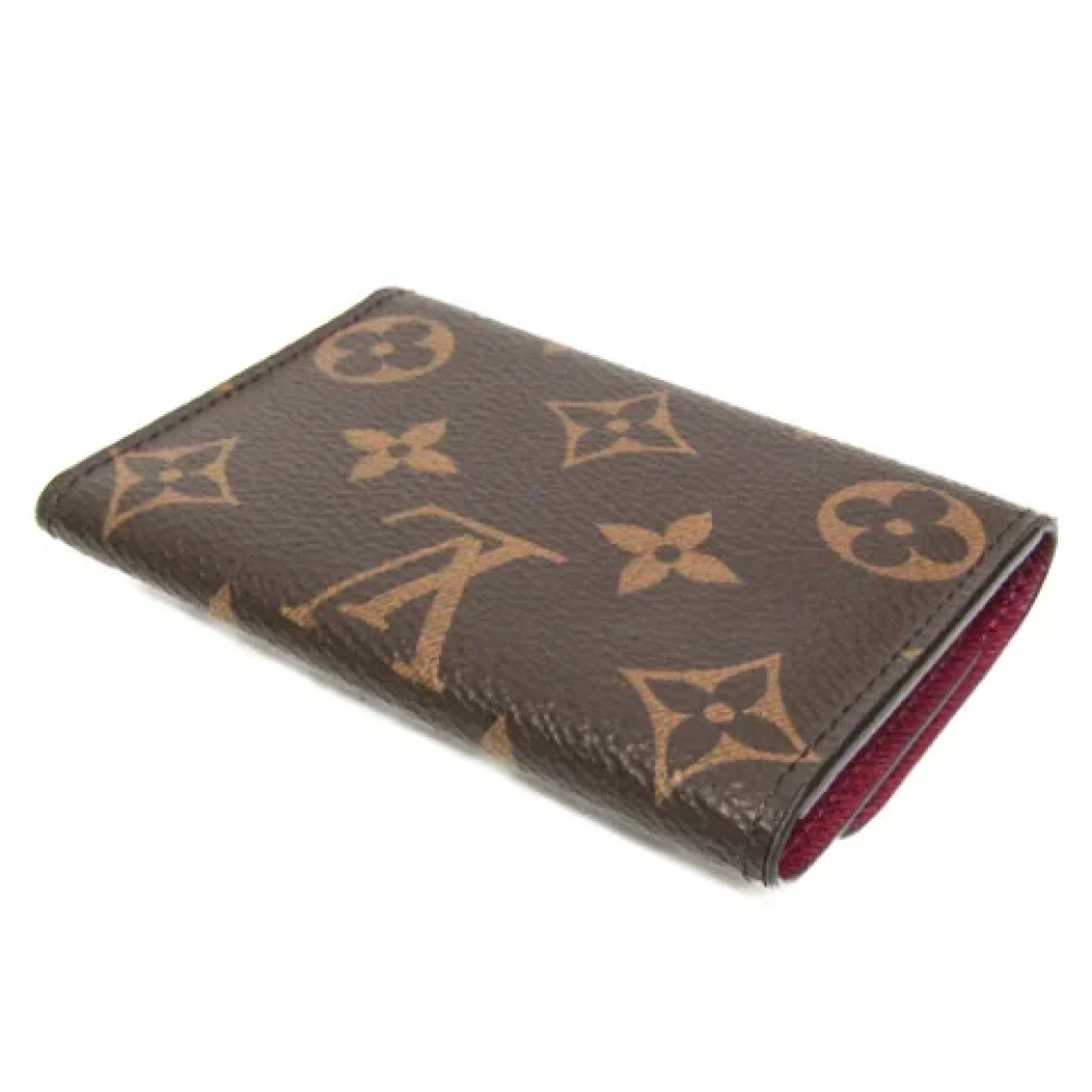 Louis Vuitton Vintage Pre-owned Canvas key-holders Brown Dames