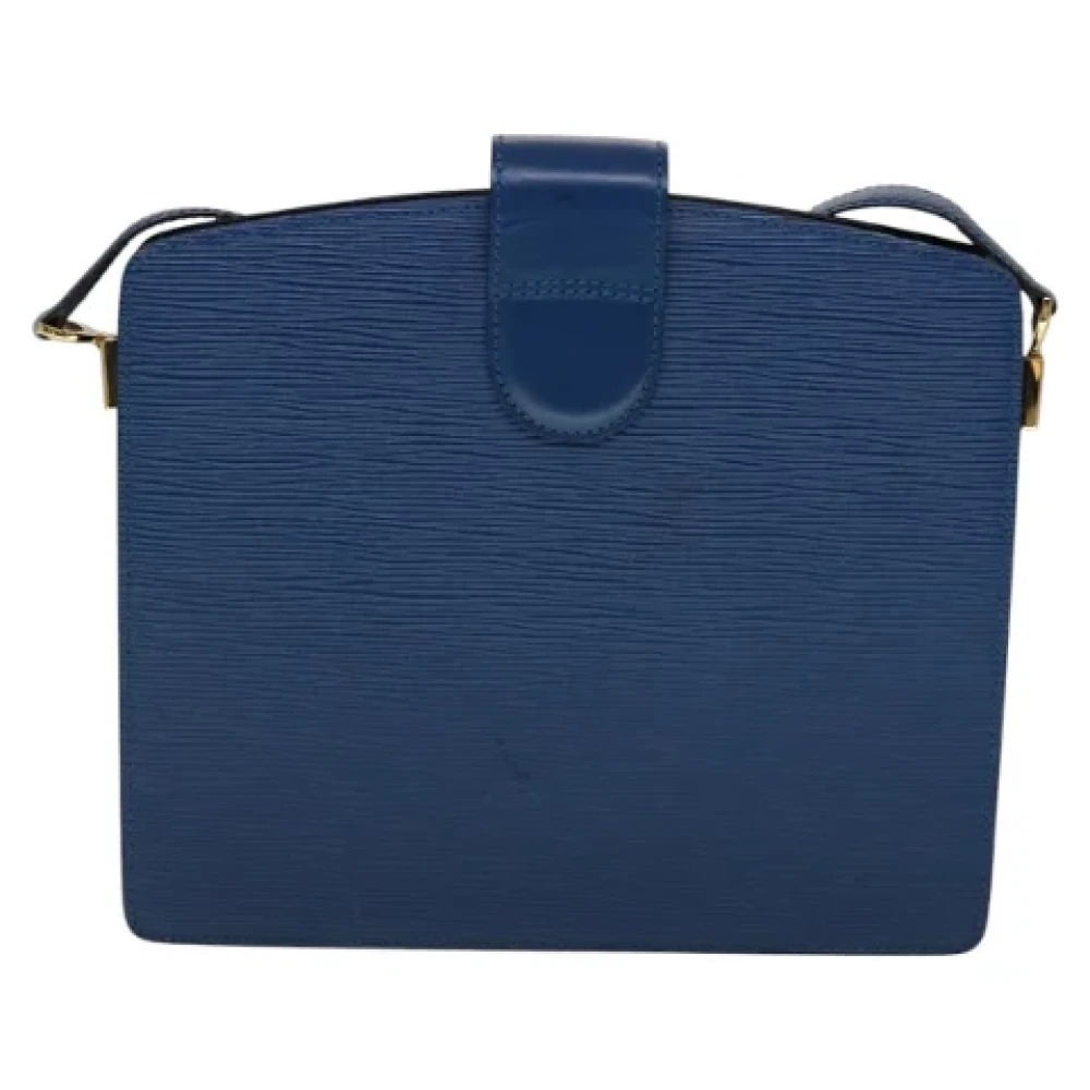 Louis Vuitton Vintage Pre-owned Leather louis-vuitton-bags Blue Dames