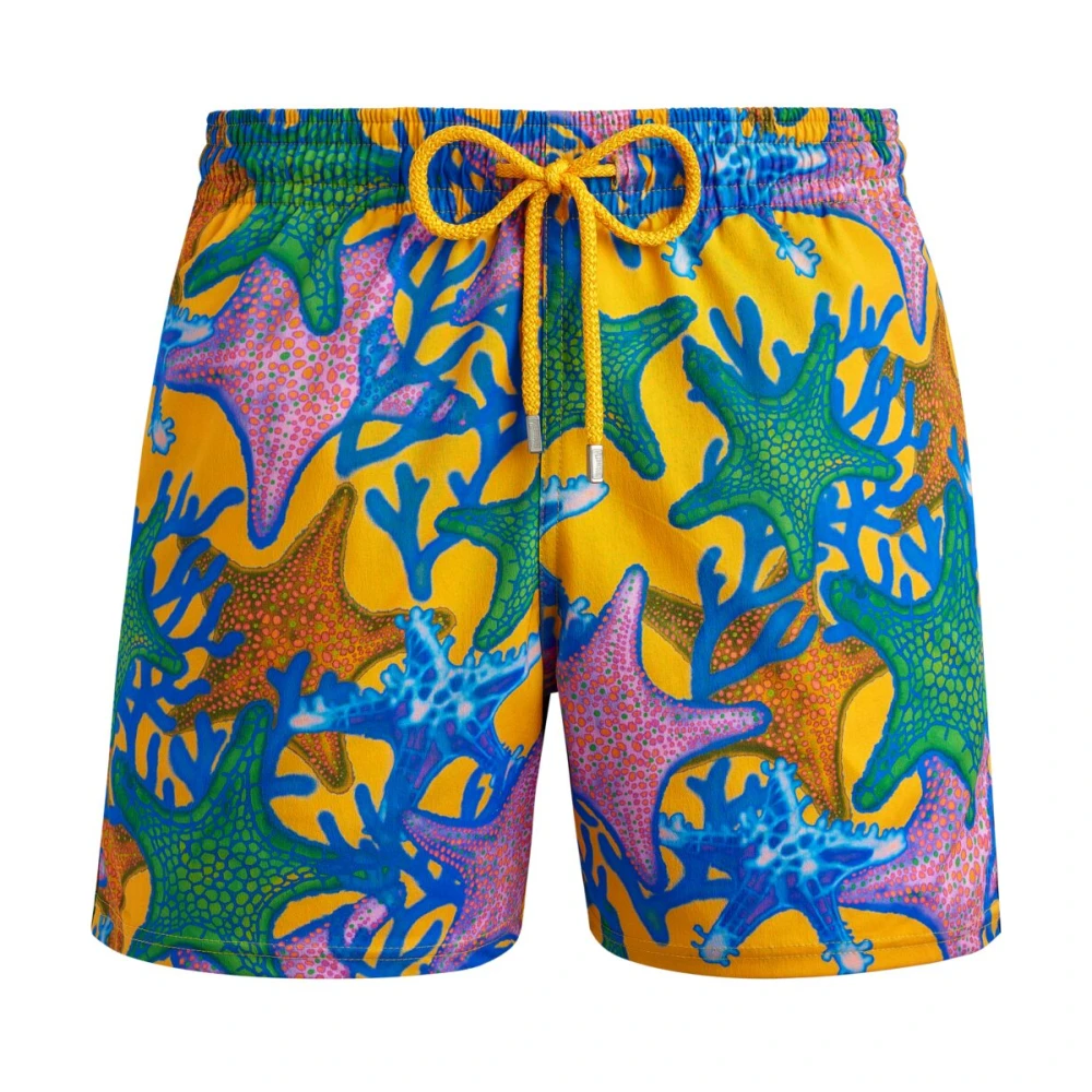 Vilebrequin Glowed Stars Stretch Zwemshorts voor Heren Multicolor Heren