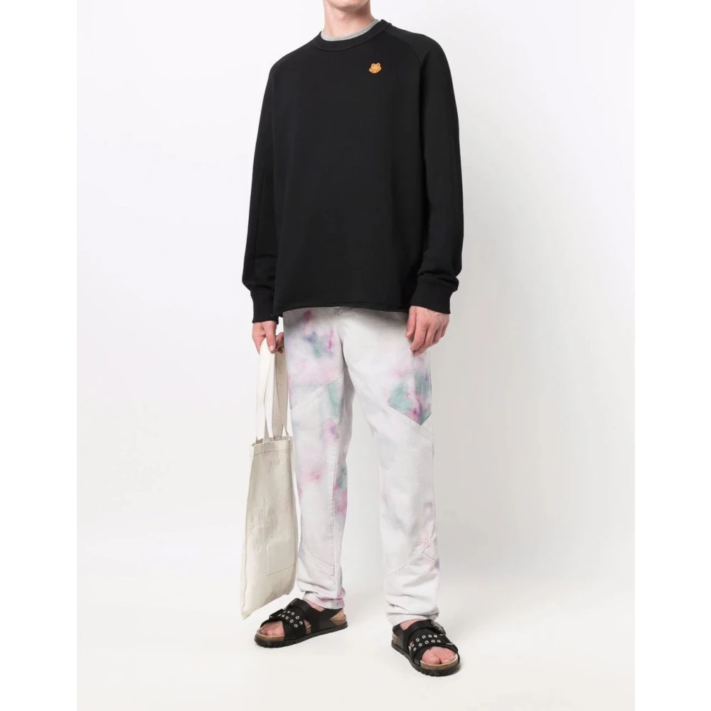 Kenzo Seizoens Logo Sweatshirt Black Heren