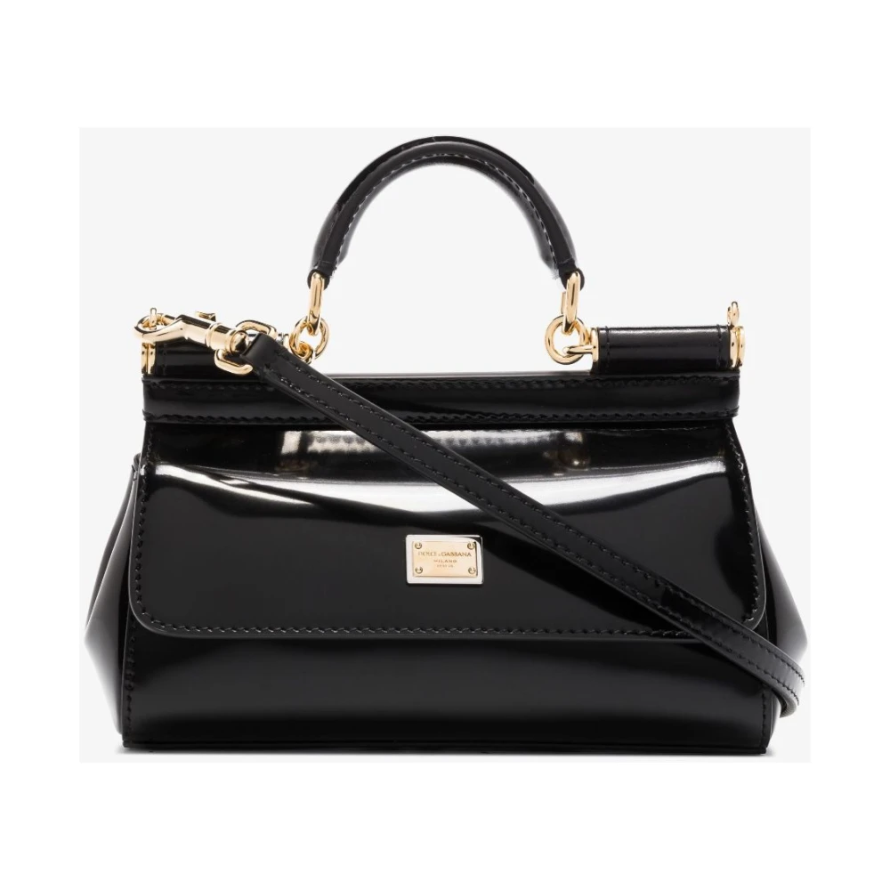 Dolce & Gabbana Mujer Negro - Bolso Bandolera - Bags - One Size