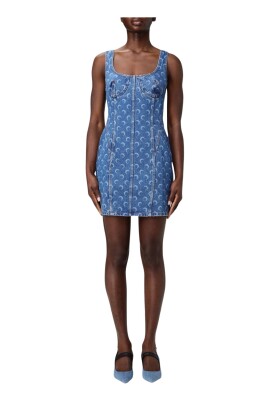 blue-structured-midi-dress