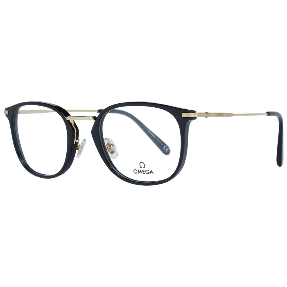 Omega Zwarte Heren Optische Brillen Black Heren