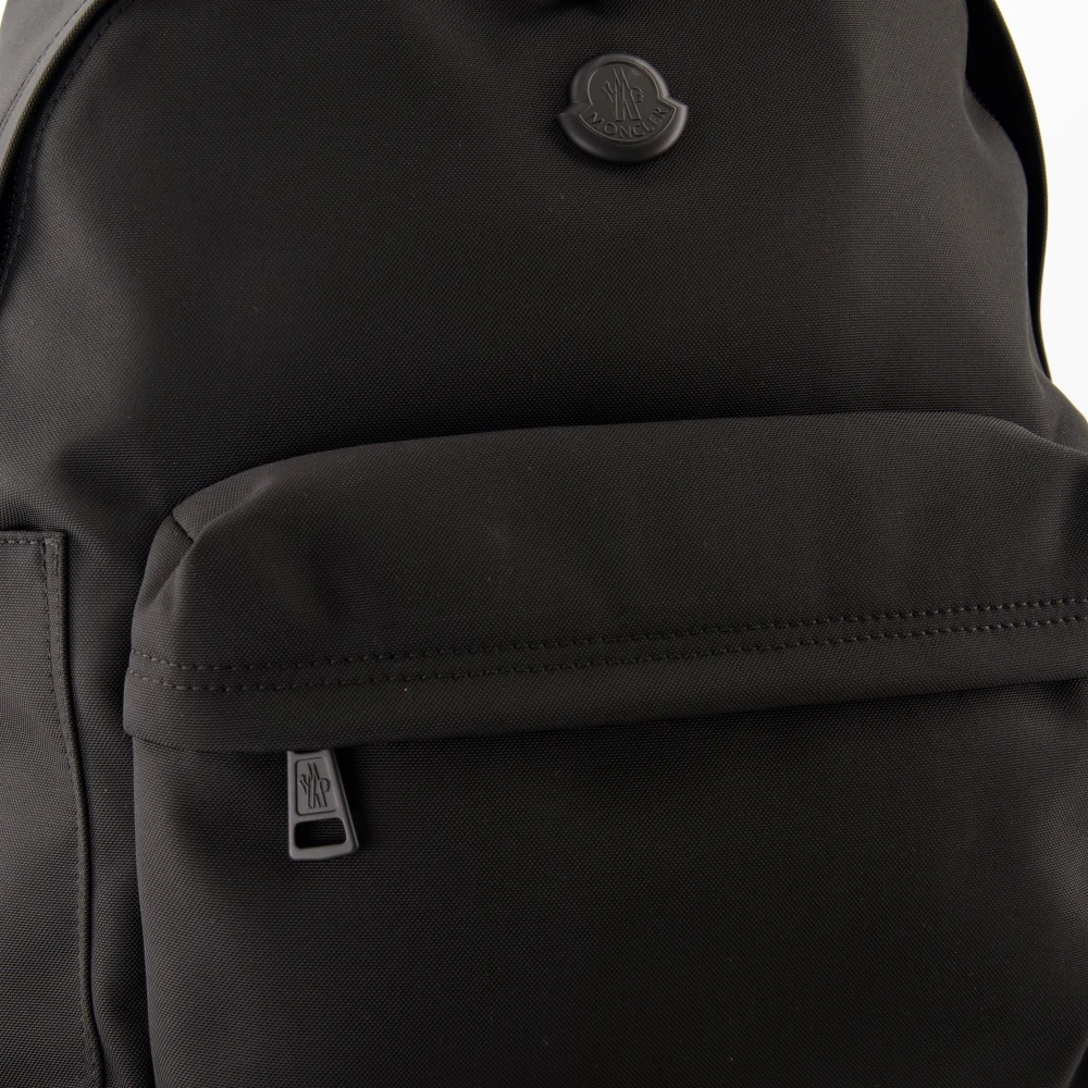 Moncler Nieuwe Pierrick Zwarte Rugzak Lente-Zomer 2025 Black Heren
