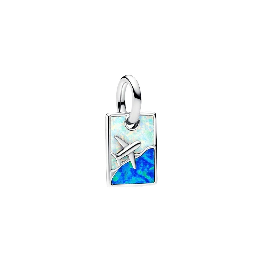 Pandora Silver Travel Dangle Charm - Image 2