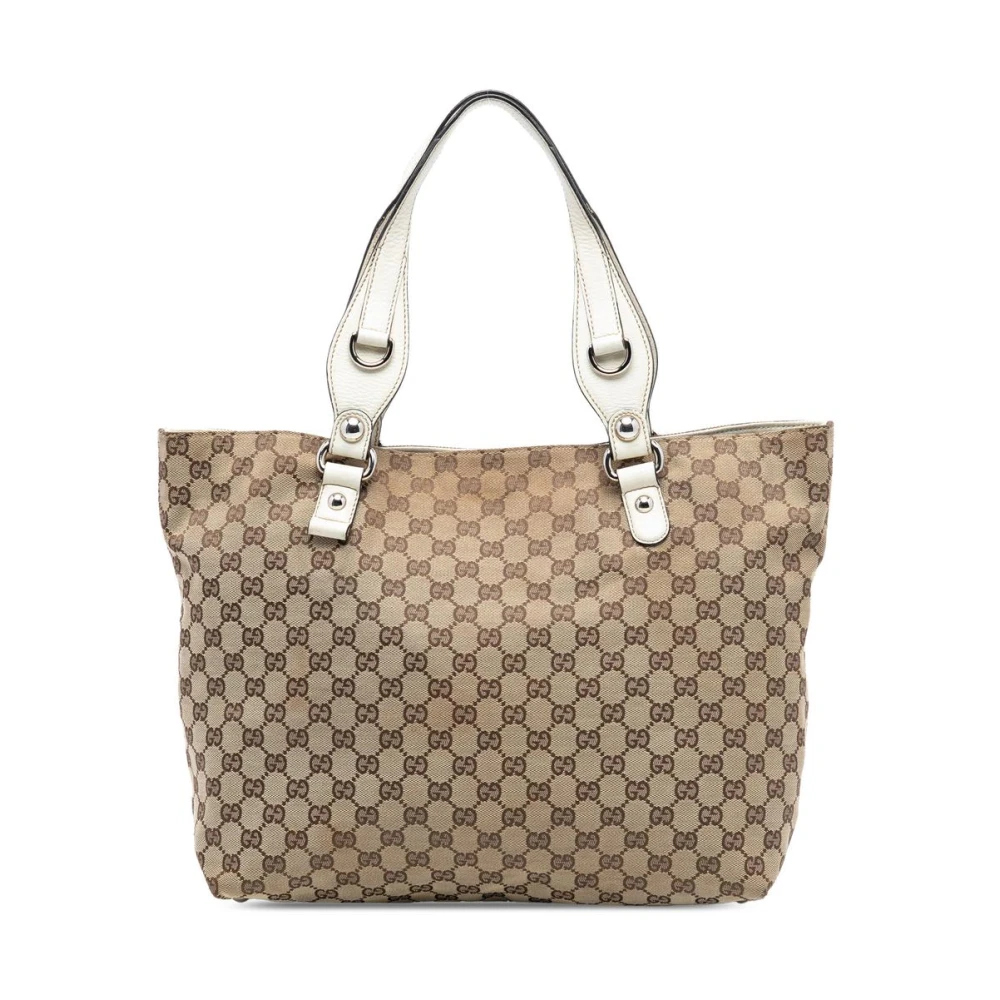 Gucci Vintage Women's Brown Pre-Owned Tote Bag