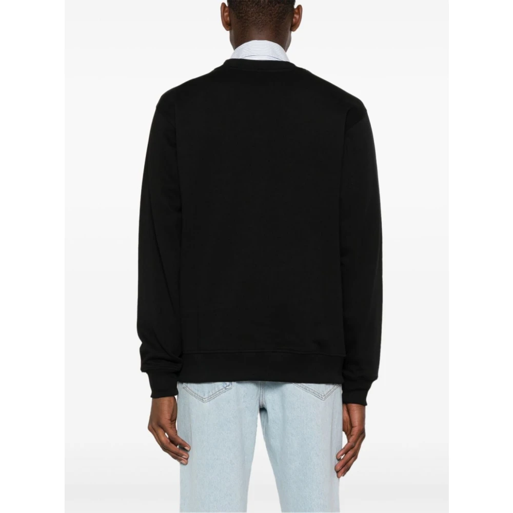 Drole de Monsieur Zwarte Sweatshirt Aw24 Black Heren