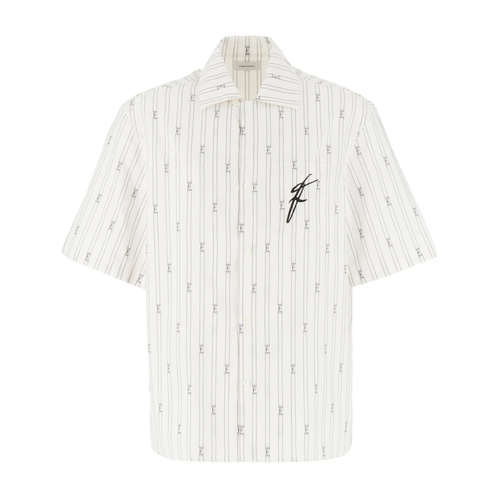 Shirts > Short Sleeve Shirts - - Salvatore Ferragamo - Modalova