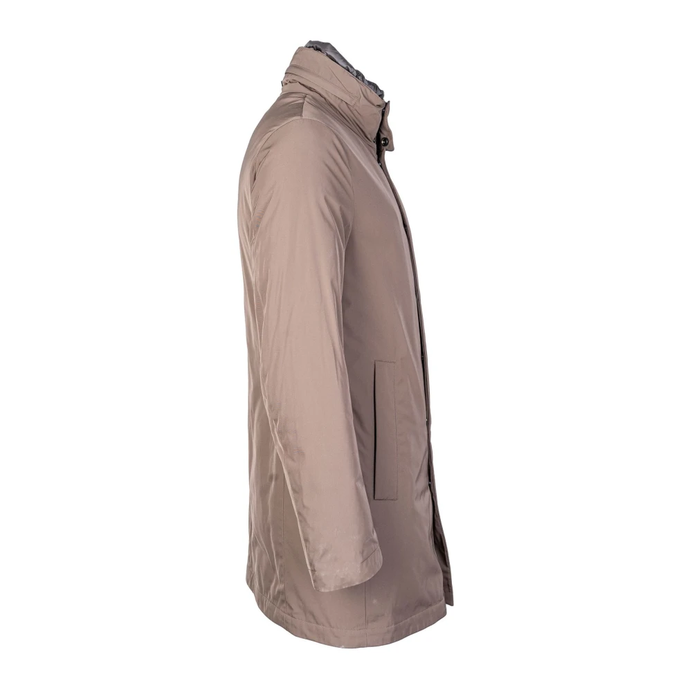 Montecore Heren Technische Verenjas met Afneembare Voorkant en Kraag Beige Heren