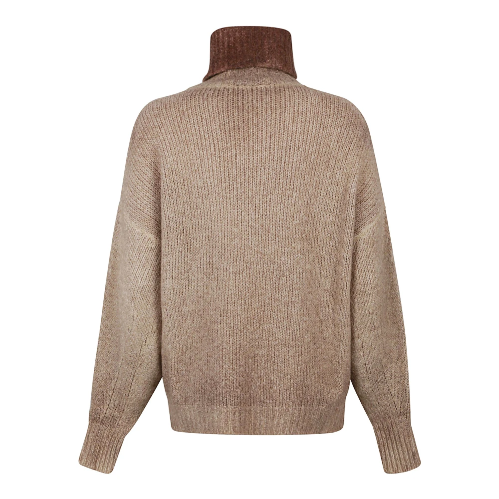 Avant Toi Luxe Beige Trui Italiaans Gemaakt Beige Dames