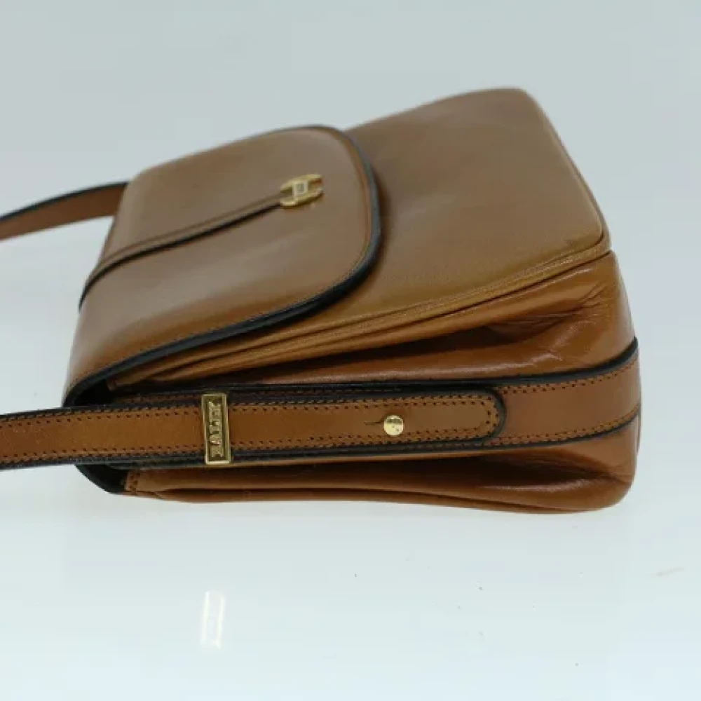 Bally Pre-owned Leather shoulder-bags Brown Dames