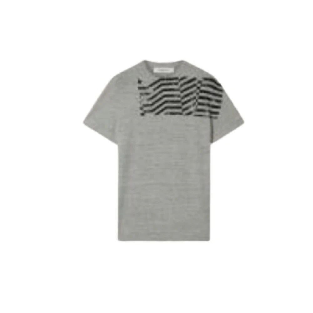 Golden Goose Men's Gray T-Shirts, M, Regular T-Shirt