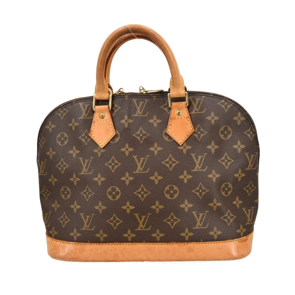 Louis Vuitton Vintage Women's Brown Pre-Owned Vintage Monogram Canvas Handbag