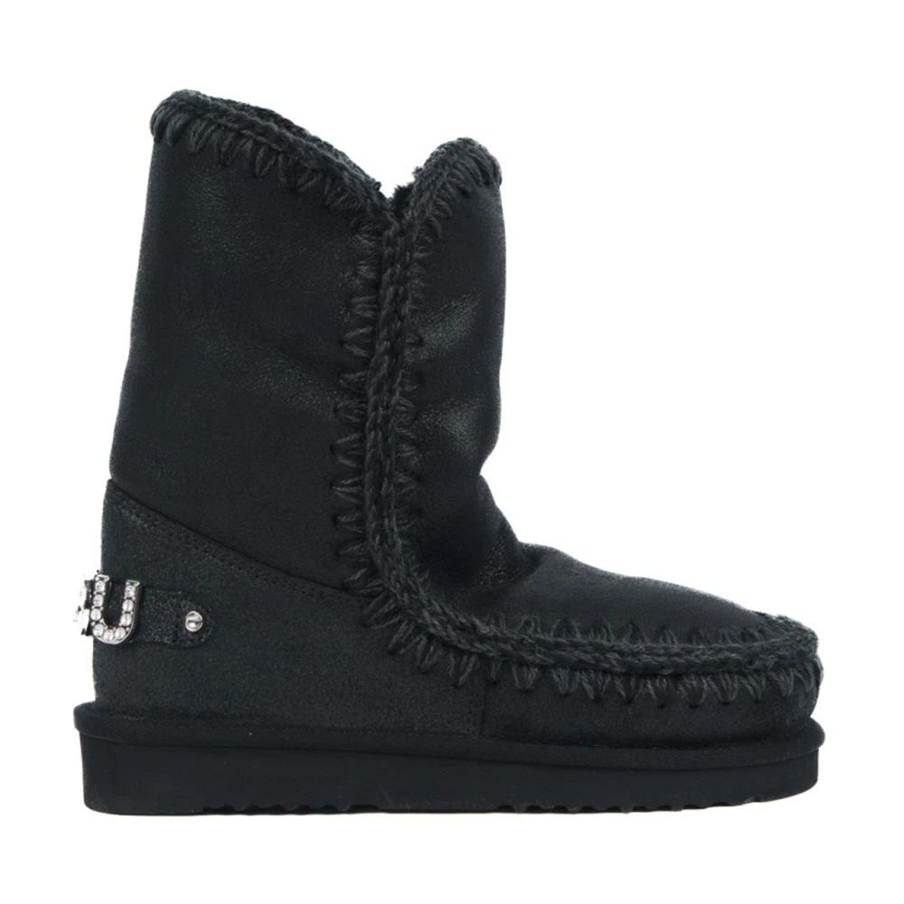 Mou Eskimo 24 Zwarte Laarzen Black Dames