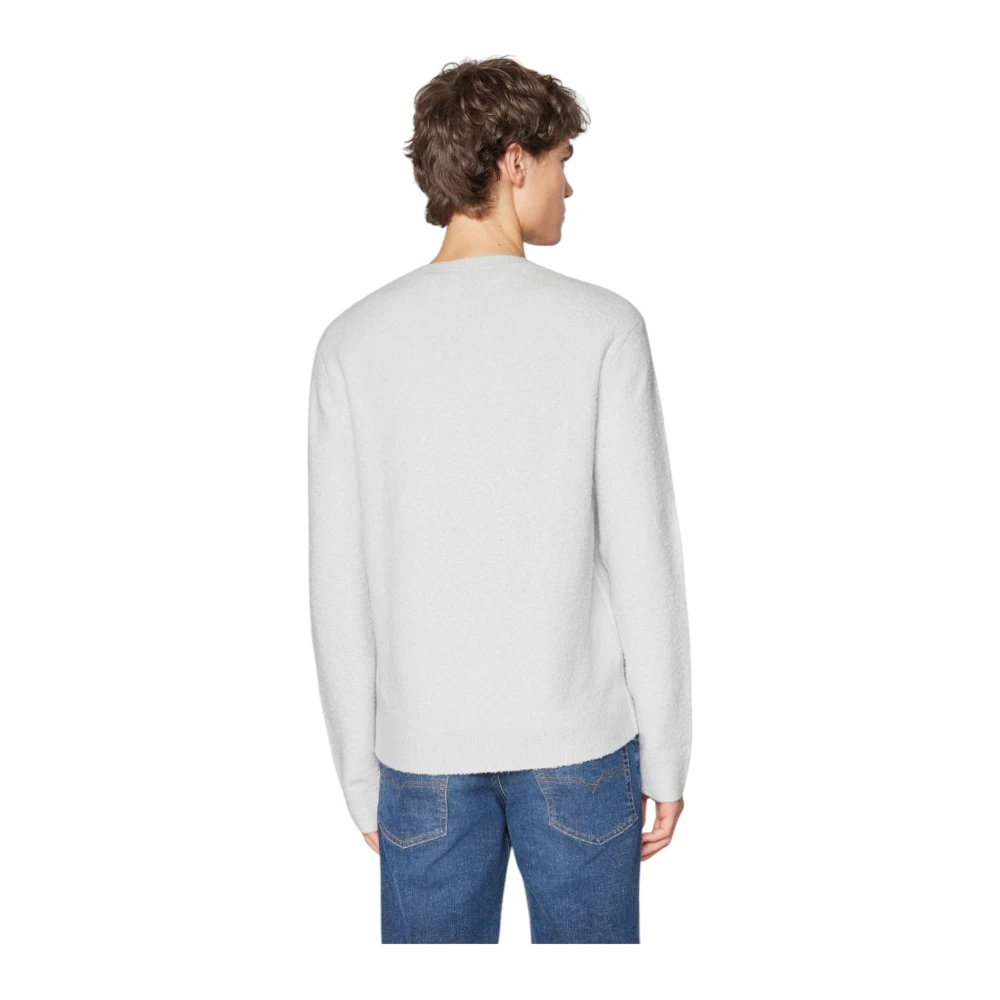 Tommy Jeans Trui met ronde hals Gray Heren
