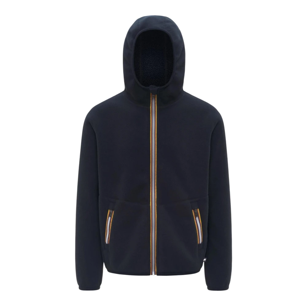 K-Way Uomo Blu - Jack Sherpa Polar Double Fleece - Jackets - L