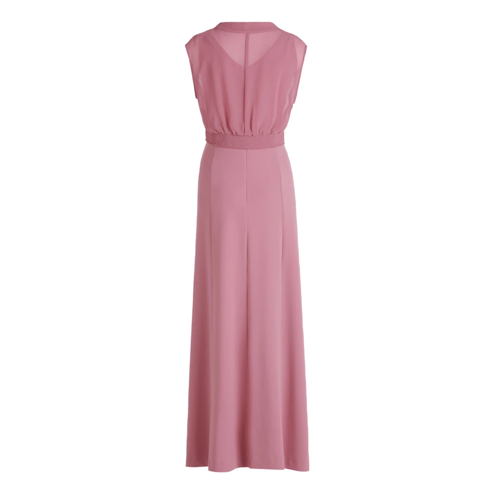 Vera Mont Elegante Wikkel Avondjurk Pink Dames